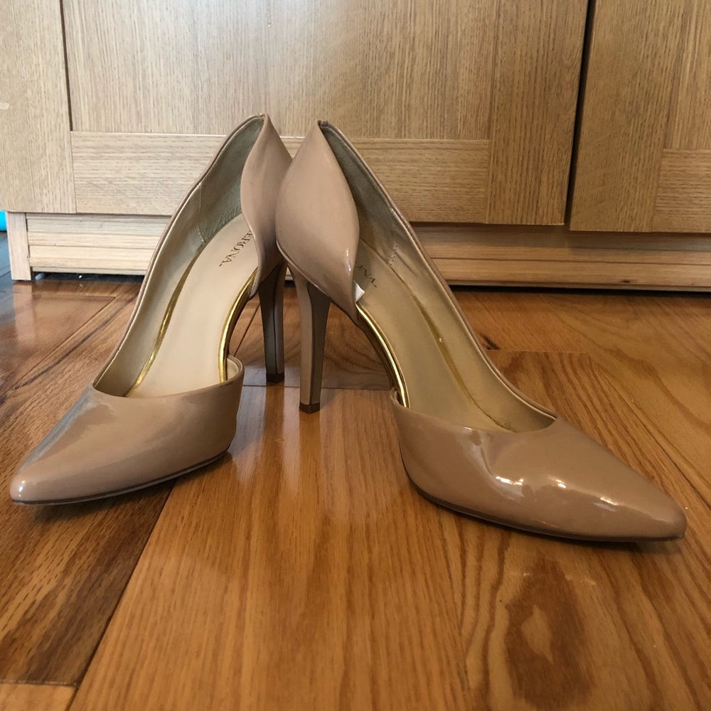Nude stilettos